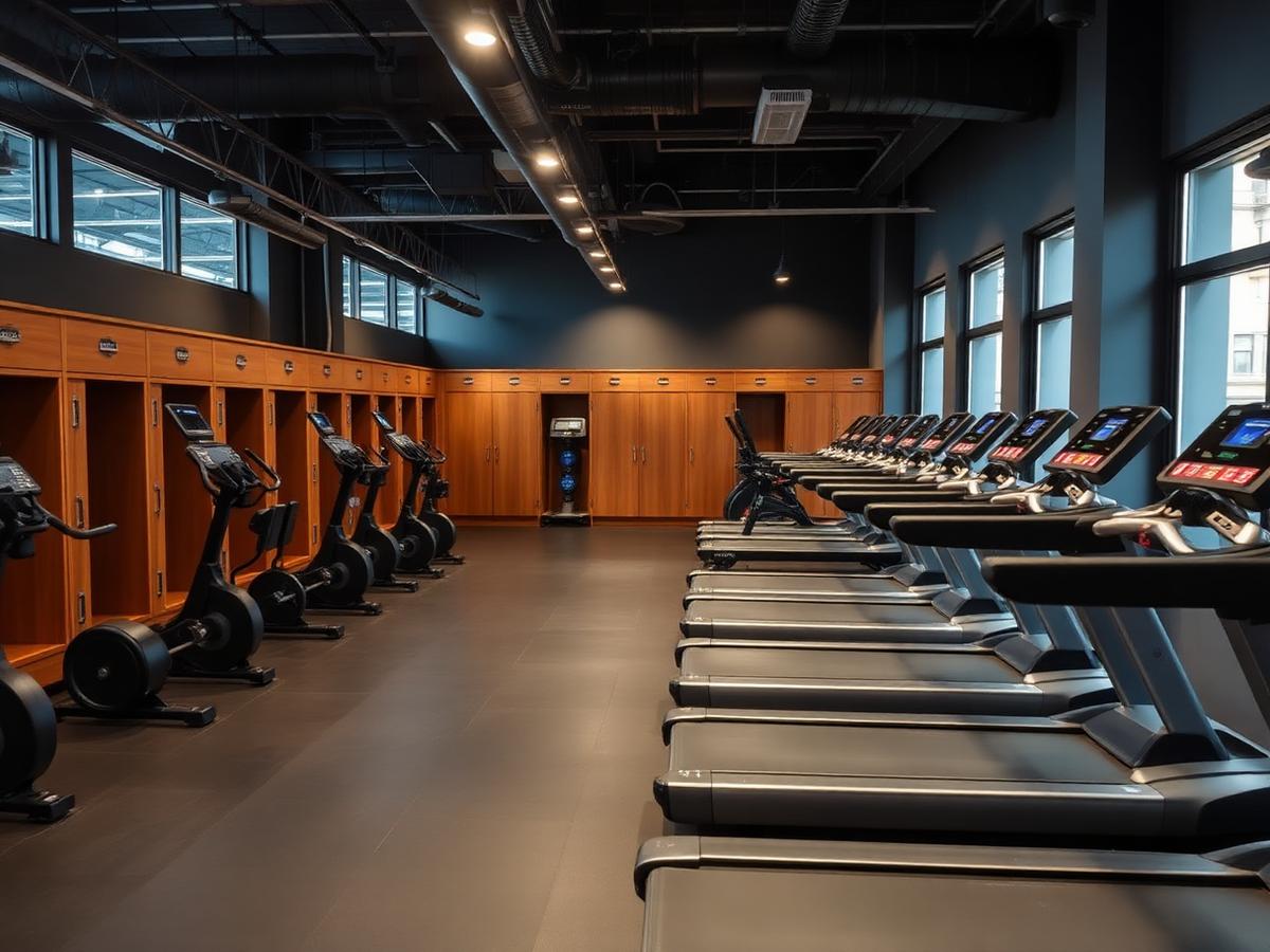 Gym equipment — Bank of South Sudan HQs